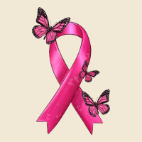 Breast Cancer Ribbon With Butterfly Premium Tee | Teevron