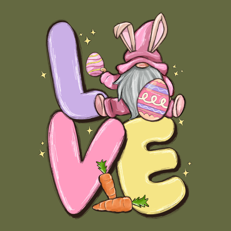 Love Easter Gnome Long Sleeve Tee by MaliasSmallBusiness | Teevron