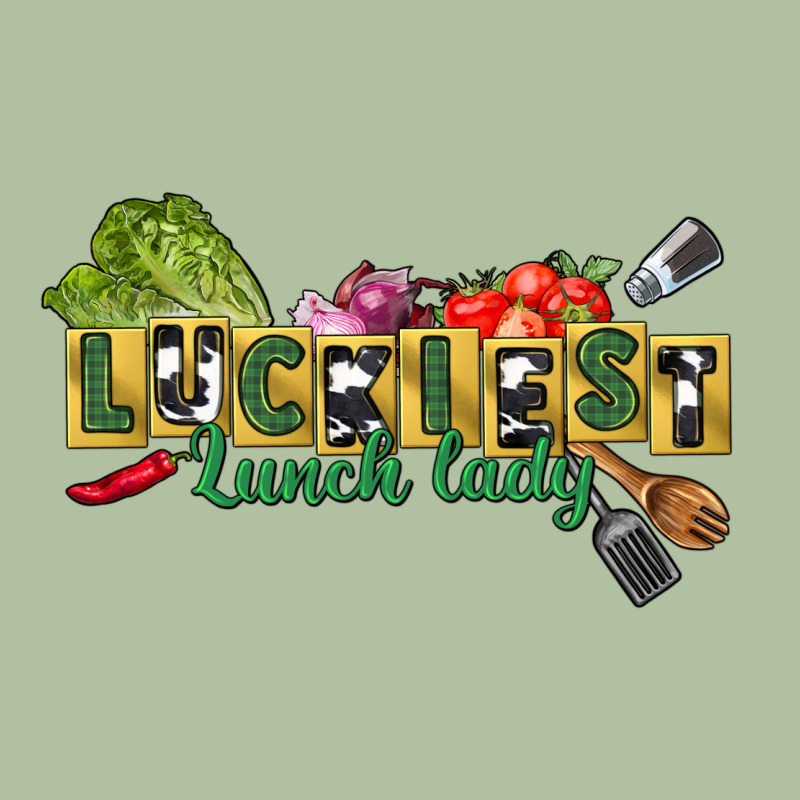 Luckiest Lunch Lady St. Patrick's Day Urban Hoodie by CowGirlArtShop | Teevron