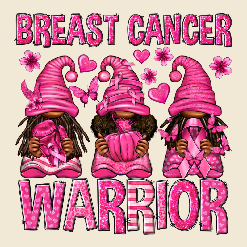 Breast Cancer Warrior Afro Gnomes Premium Tee by texasbilliewilder | Teevron