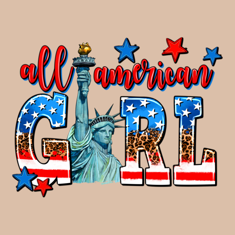 All American Girl Urban Heavy Tee by AdoDesignShop | Teevron