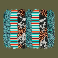 Serape Leopard Cowhide  Brushstroke Vintage Tee | Teevron