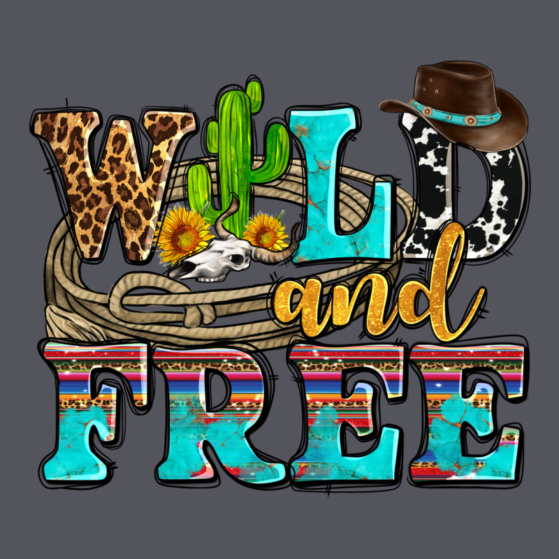 Wild And Free With Cactus Vintage Hoodie by AdoDesignShop | Teevron