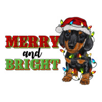 merry and bright dachshund | Teevron