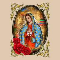 Our Lady Of Guadalupe Frame Heavyweight Sweatshirt | Teevron