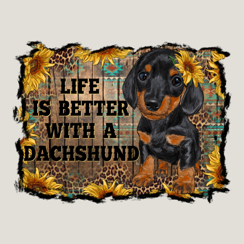 Life Is Better With A Dachshund Heavy Core Tee by RanaPortraitStore | Teevron