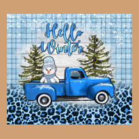 Hello Winter Snowman Truck Vintage Tee | Teevron