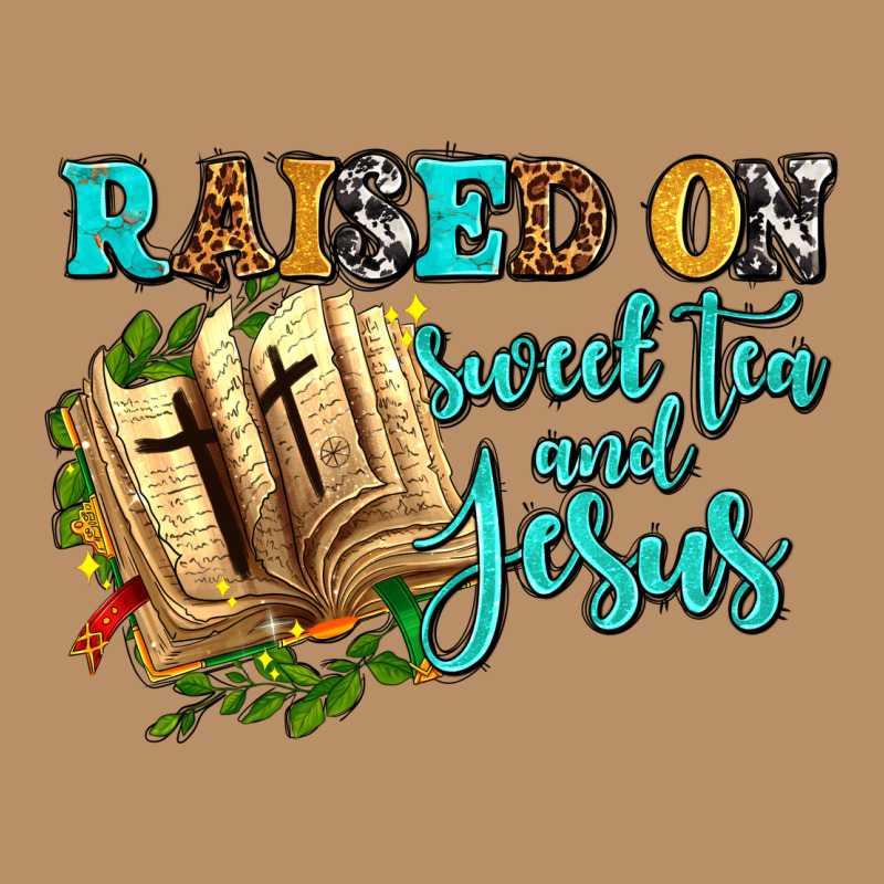 Raised On Sweet Tea And Jesus Vintage Hoodie by AdoDesignShop | Teevron