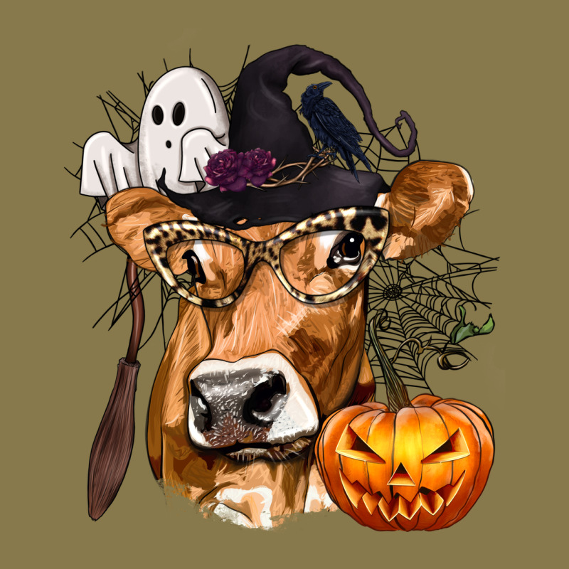 Boo Heifer Cow Halloween Premium Hoodie by texasbilliewilder | Teevron