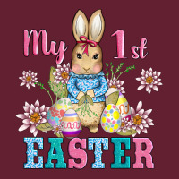 My First Easter With Baby Bunny And Eggs Classic Tee | Teevron
