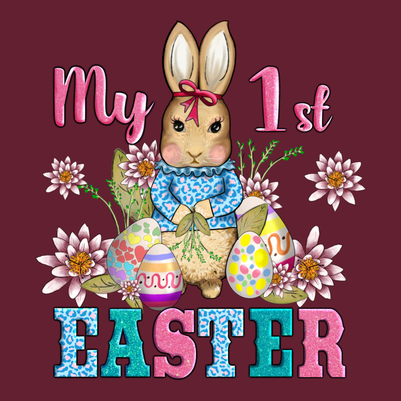 My First Easter With Baby Bunny And Eggs Classic Tee by AdoDesignShop | Teevron
