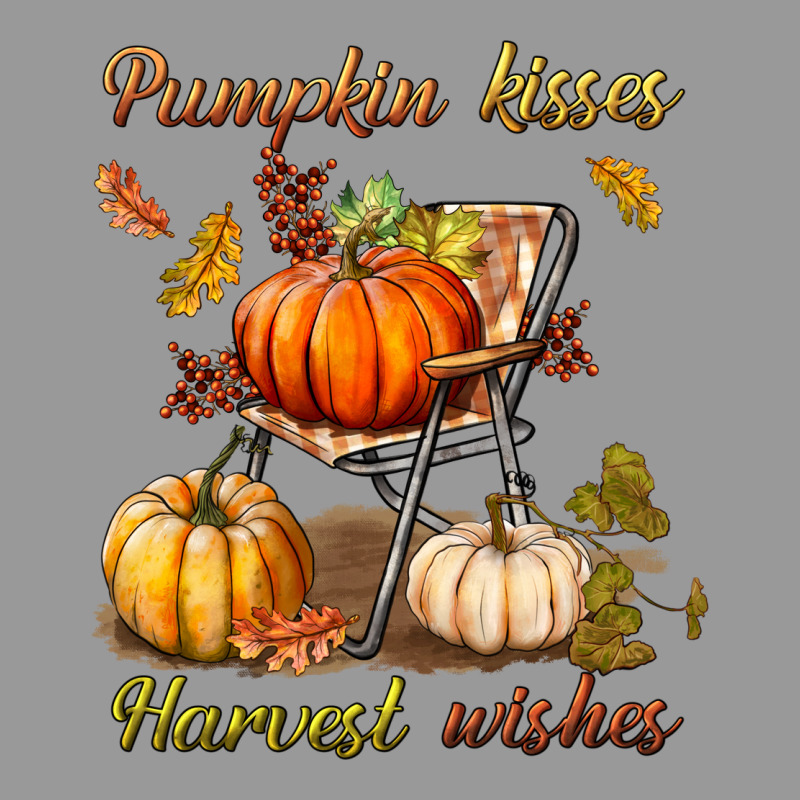 Pumpkin Kisses Harvest Wishes Vintage Hoodie by BundleAndBundleShop | Teevron