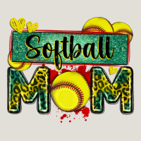 Softball Mom With Leopard Heavy Core Tee | Teevron