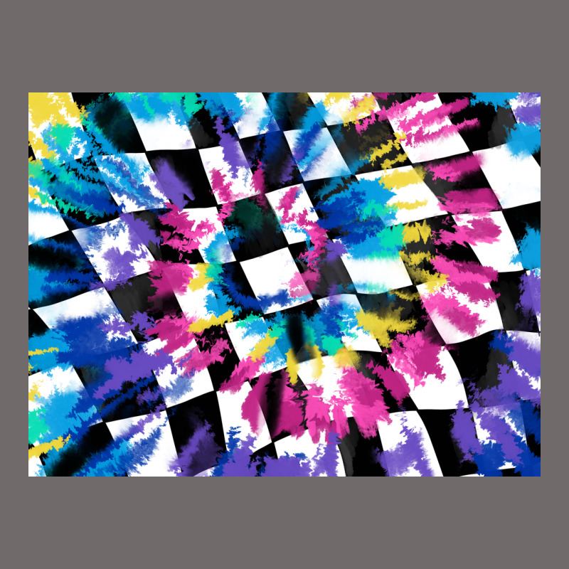 Tie Dye Colourful Race Flag Background 3200x2400 Urban Heavy Tee by AdoDesignShop | Teevron