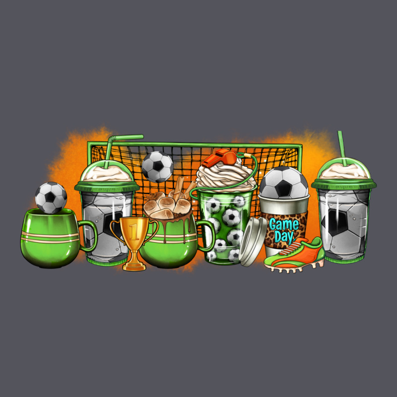 Soccer Coffee Cups Vintage Hoodie by Jasminsmagicworld | Teevron