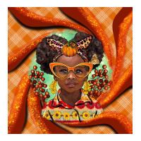 fall african girl | Teevron