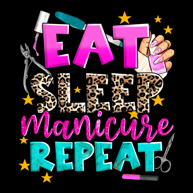 Eat Sleep Manicure Repeat Premium Tee by AdoDesignShop | Teevron