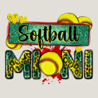 Softball Mini With Leopard Heavy Core Tee | Teevron