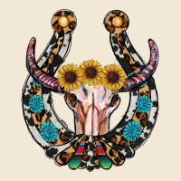 Western Horseshoe Skull Premium Tee | Teevron