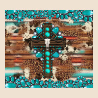 Gemstone And Cross With Cowhide Urban Heavy Tee | Teevron