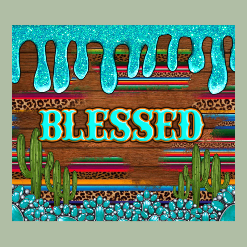 Blessed Annd Cactus With Gemstone Tumbler Urban Heavy Tee by Artiststas | Teevron