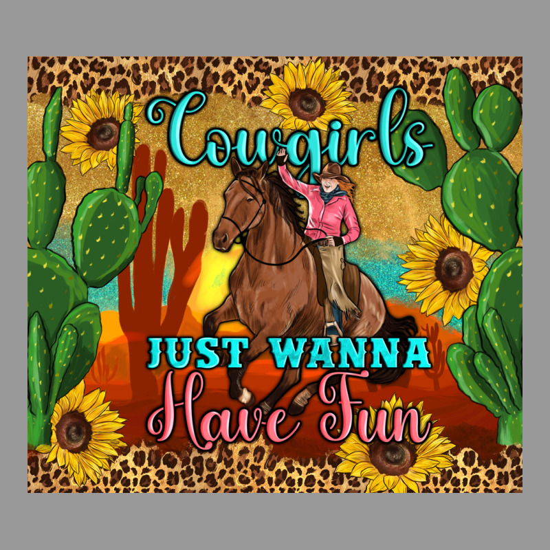 Cowgirls Just Wanna Have Fun Vintage Hoodie by Artiststas | Teevron