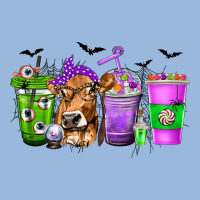 Coffee Cups With Cow And Halloween Premium Hoodie | Teevron