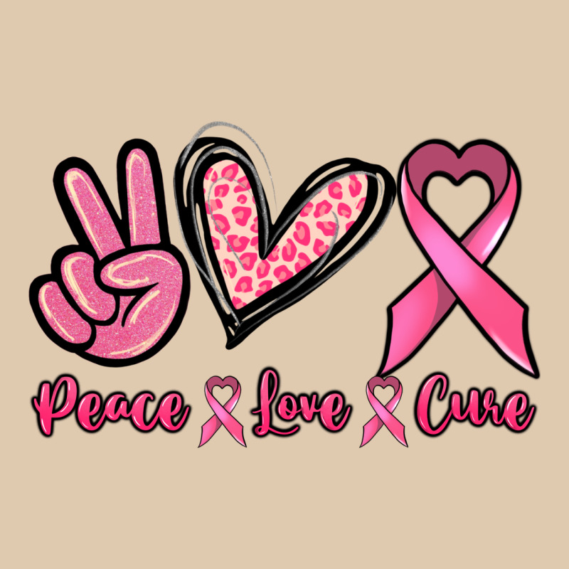 Peace Love Cure Classic Tee by NancyCooperArtShop | Teevron
