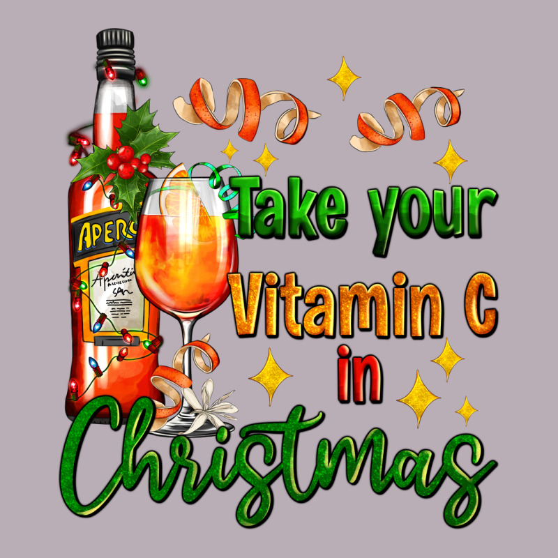 Take Your Vitamin C In Christmas Vintage Tee by AdoDesignShop | Teevron