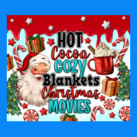 Hot Cocoa Cozy Blankets Christmas Movies Tumbler Zipper Hoodie | Teevron