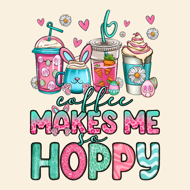 Easter Coffee Makes Me So Hoppy Vintage Hoodie by Jasminsmagicworld | Teevron