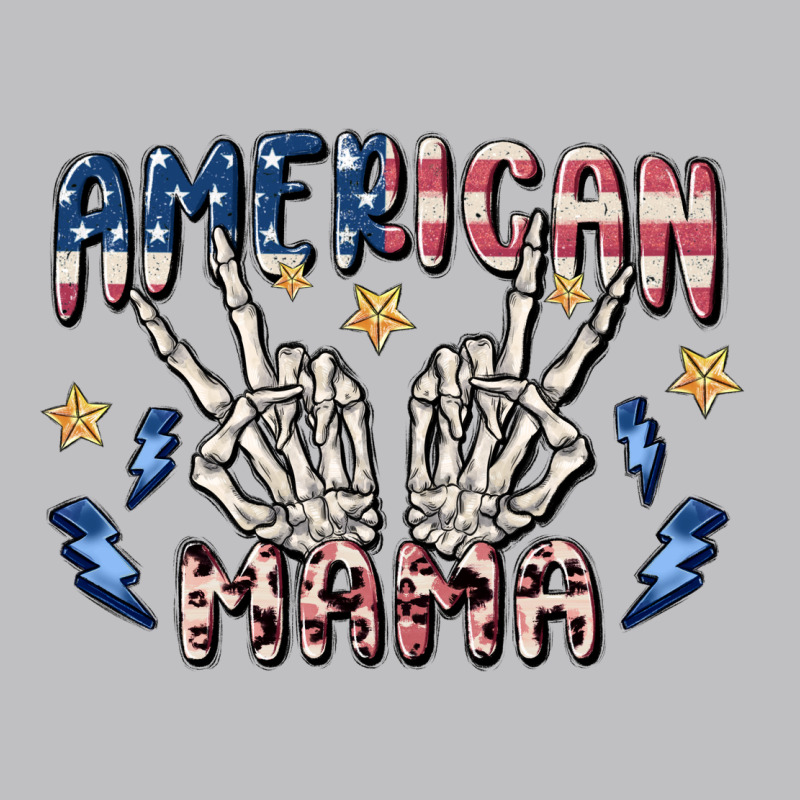 American Mama Long Sleeve Tee by MaliasSmallBusiness | Teevron