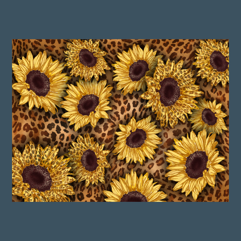 Sunflower Leopard Background 3200x2400 Urban Heavy Tee by AdoDesignShop | Teevron
