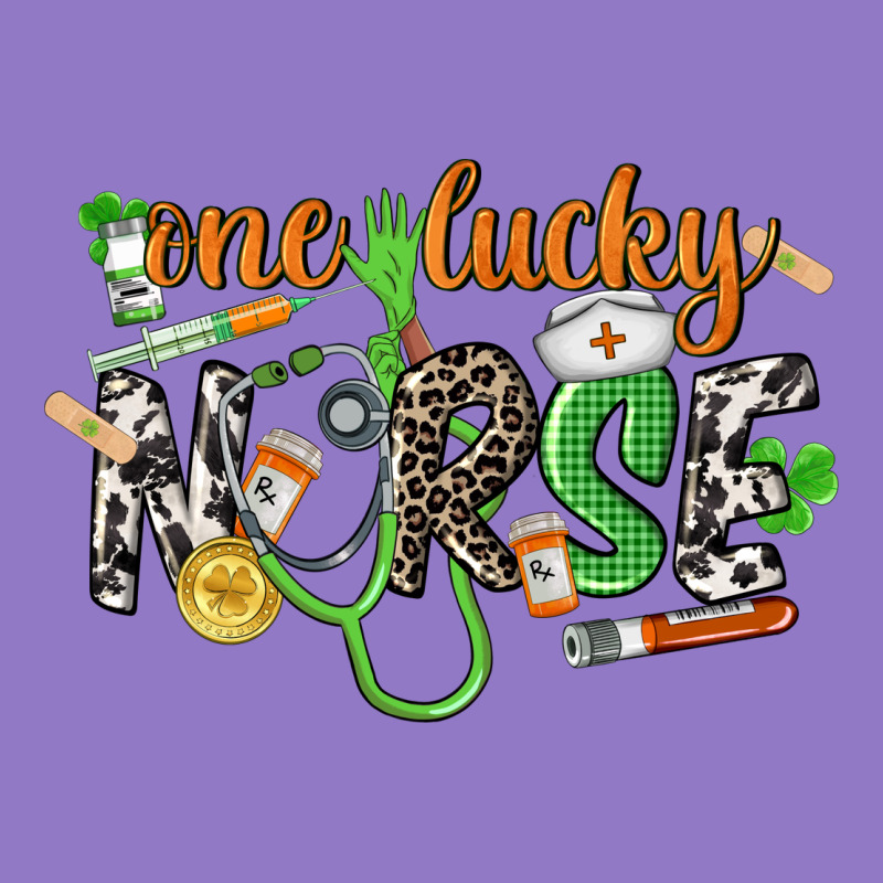One Lucky Nurse St. Patrick's Day Urban Hoodie by CowGirlArtShop | Teevron