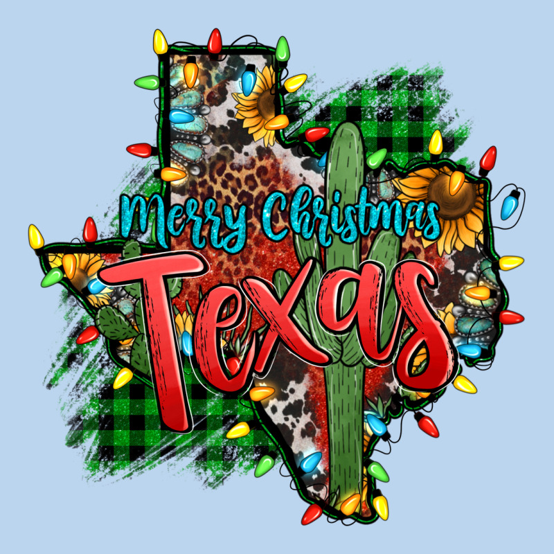 Western Desert Christmas Texas Map Classic Tee by Jasminsmagicworld | Teevron