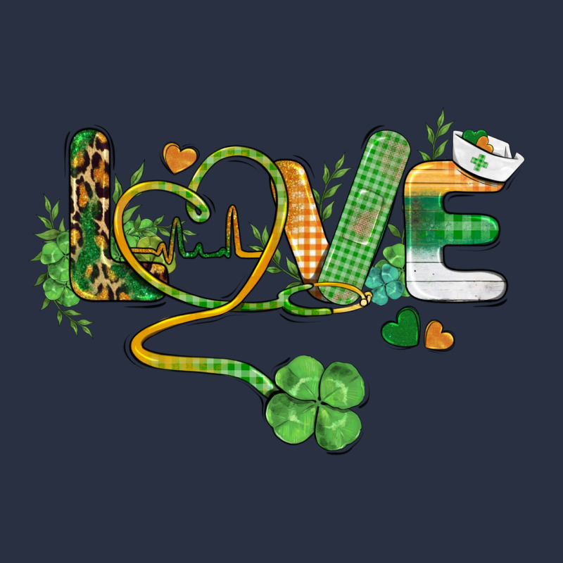 St. Patricks Day Nurse Love Medical Love Heavyweight Sweatshirt by BarkalooDesign | Teevron