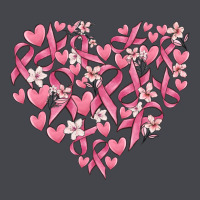 Breast Cancer Awareness Heart Long Sleeve Tee | Teevron