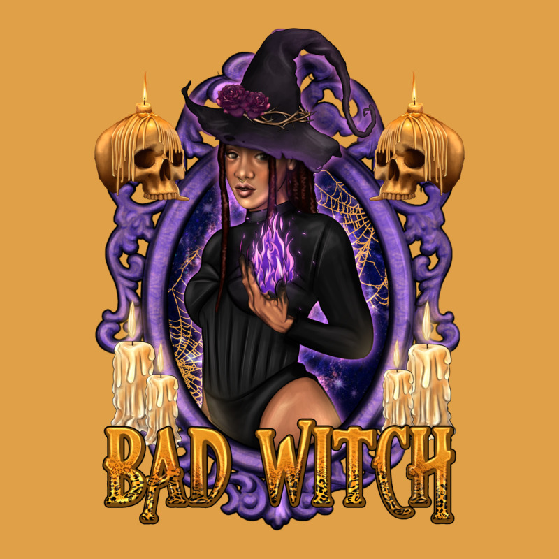 Bad Witch Black Woman Premium Hoodie by texasbilliewilder | Teevron