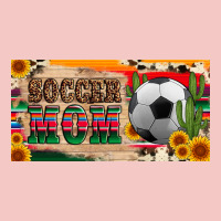 Soccer Mom With Ball And Sunflower Cactus Serape Licanse Plate Urban Heavy Tee | Teevron