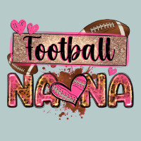 Football Nana With Leopard Heavy Core Tee | Teevron