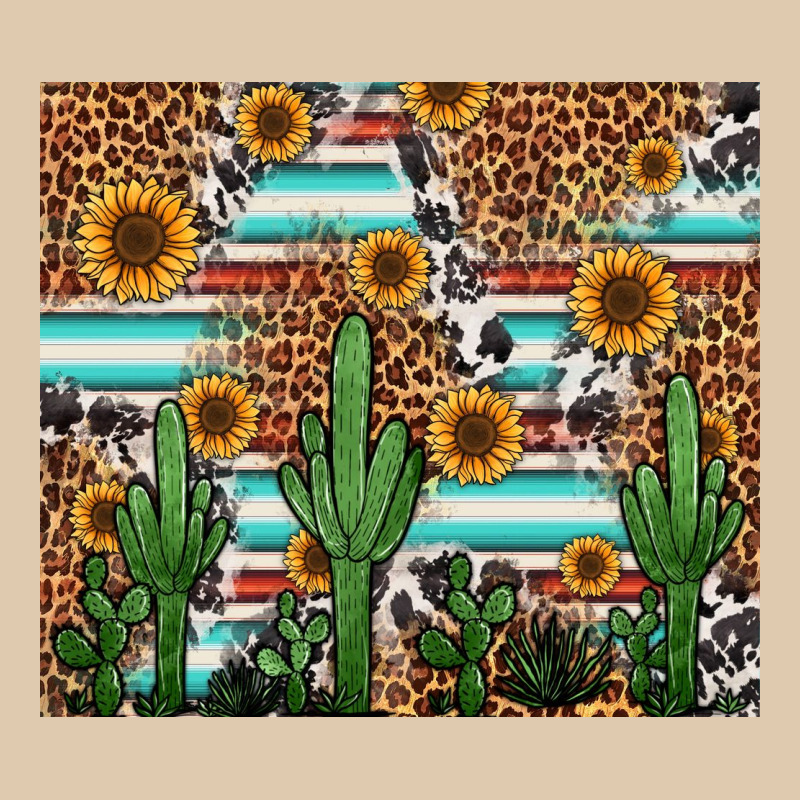 Western Cactus And Sunflowers Heavyweight Sweatshirt by Jasminsmagicworld | Teevron