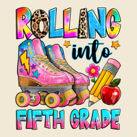 Rolling Into Fifth Grade Ladies Tee | Teevron