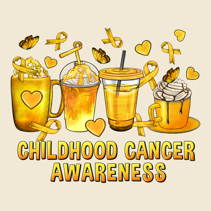 Childhood Cancer Awareness Coffee Cups Premium Tee by texasbilliewilder | Teevron