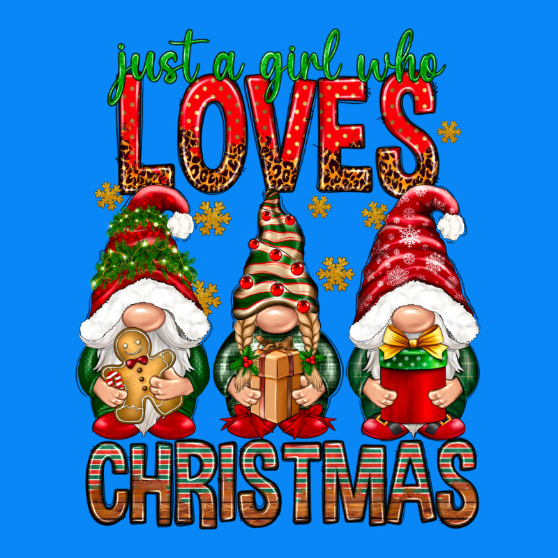 Just A Girl Who Loves Christmas Zipper Hoodie by NancyCooperArtShop | Teevron