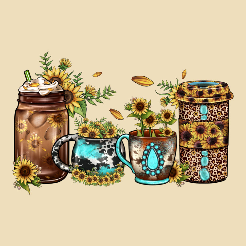Sunflower Gemstone Coffee Premium Hoodie by JahusDesignShop | Teevron