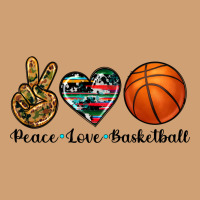 Peace Love Basketball Vintage Tee | Teevron