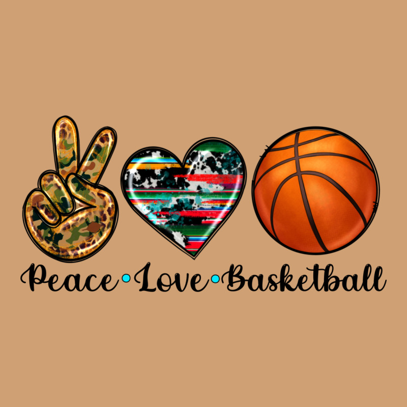 Peace Love Basketball Vintage Tee by Artiststas | Teevron
