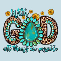 With God All Things Are Possible Gemstone Ladies Tee | Teevron