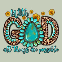 With God All Things Are Possible Gemstone Ladies Tee | Teevron