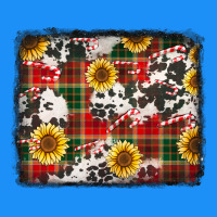 Cowhide Sunflowers Candy Canes Classic Tee | Teevron